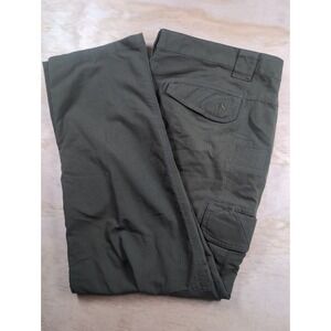 Tru Spec 8 Pocket Double Knee Rip Stop Cargo Pants Size 46x32 Green
